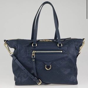 💎✨AUTHENTIC LEATHER LOUIS VUITTON ZIPPER TOTE